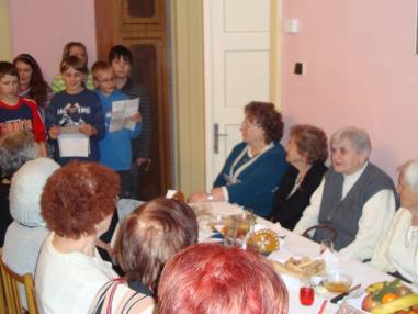 Štedrá večera v klube dôchodcov 2012
Štedrá večera v klube dôchodcov 2012