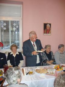 Štedrá večera v klube dôchodcov 2012
Štedrá večera v klube dôchodcov 2012