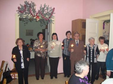 Štedrá večera v klube dôchodcov 2012
Štedrá večera v klube dôchodcov 2012