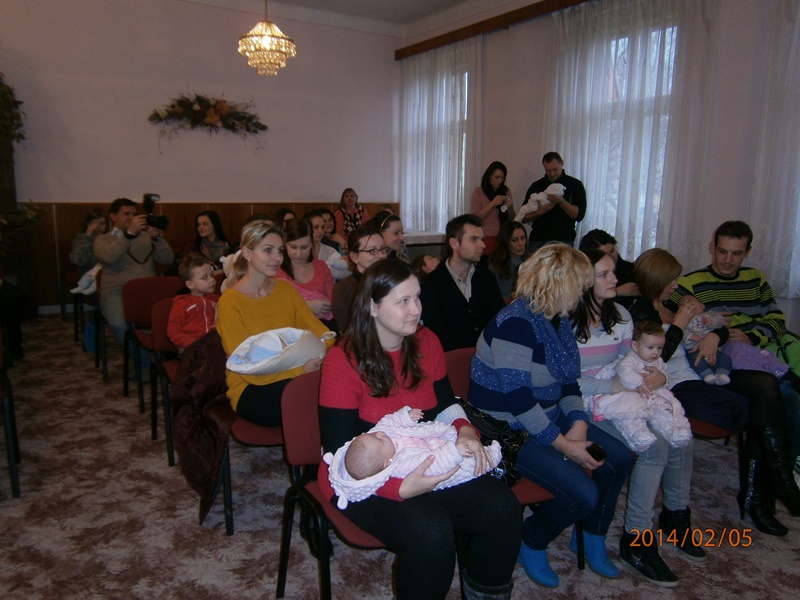 Fotogaléria Uvítanie detí do života - február 2014 (69) Uvítanie detí do života - február 2014